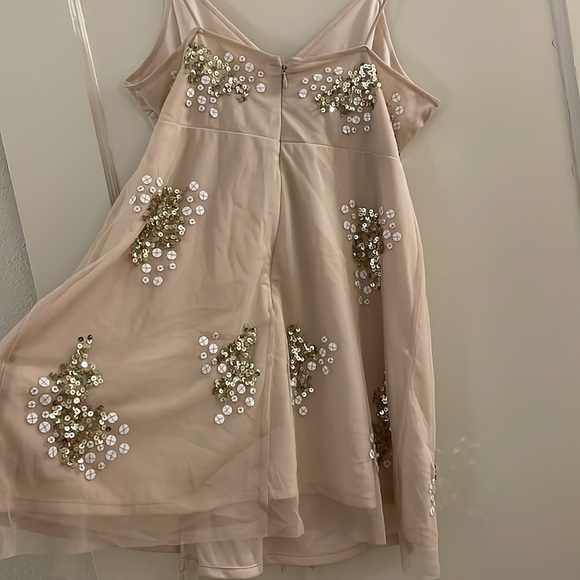 New Altar’d State sequin wrap mini dress - Picture 15 of 17